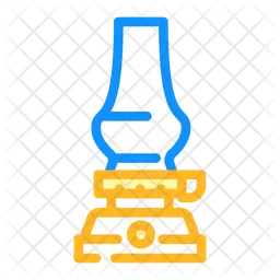 Old Style Lamp  Icon