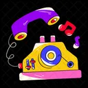 Old Telephone  Icon