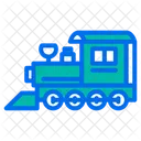 Old Train Steam Train Locomotive Icon