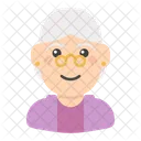 Old woman  Icon