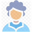 Old Avatar Woman Icon