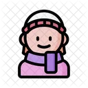 Old Woman Girl Female Icon