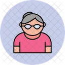 Old woman  Icon