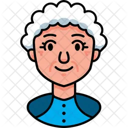 Old woman  Icon