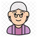 Woman Grandmother Elder Icon