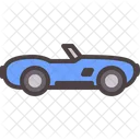 Oldtimer Roadster Spyder Symbol