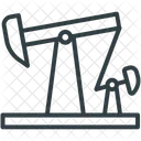 Petroleo Pumpjack Refinaria Ícone