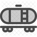 Petroleo Trem Ferrovia Ícone