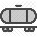 Petroleo Trem Ferrovia Ícone