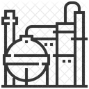 Petroleo Refinaria Industria Ícone