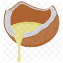 Óleo de côco  Ícone