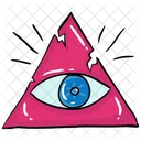 Olho De Horus Terceiro Olho Piramide De Horus Ícone