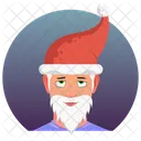 Papai Noel Natal Emoji Icon