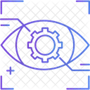 Olho Digital Monitoramento De IA Visao De Maquina Ícone