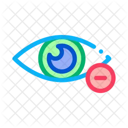 Dioptria ocular  Ícone