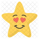 Emoji Estrela Emoticon Emocao Ícone