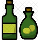 Aceite De Oliva Organico Icono