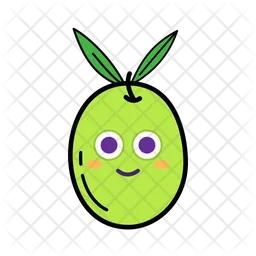 Olive Emoji Emoji Icon