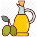 Olive Oil Cooking Oil Salad Dressing Icon