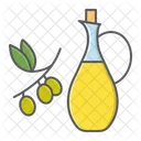 Bottle Olive Oil Icon