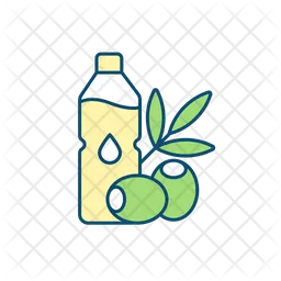 Olive oil bottle  Icon