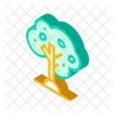 Olive Tree Isometric Icon