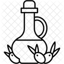 Olivenol Kochen Extra Vergine Symbol