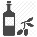 Olivenölflasche  Symbol