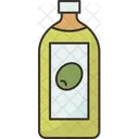 Olivenolflasche Olivenol Olive Symbol