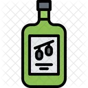 Olivenolflasche Olivenol Olive Symbol