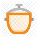 Utensilios De Cocina Olla Tapa Icon