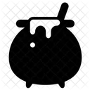Halloween Octubre Liquido Icono