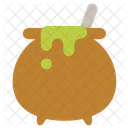 Halloween Octubre Liquido Icono