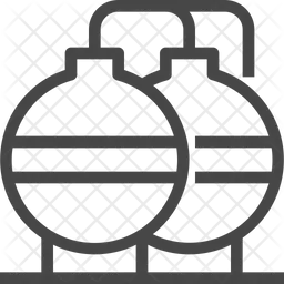 Öllagerung  Symbol