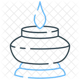 Öllampe  Symbol