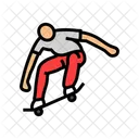 Ollie Skate Sport Icon