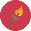 Olympic Flame Torch Fire Icon