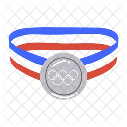 Olympic silver medal  Icon