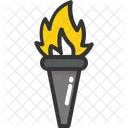 Olympics Games Flame Icon