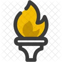 Olympic Torch Torch Flame Icon