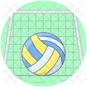 Olympic Volleyball Ball Game Icon