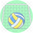 Olympic Volleyball Ball Game Icon