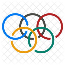 Olympics Icon - Download in Flat Style