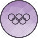 올림픽 반지 상징 아이콘