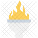 Olympic Flame Flambeau Icon