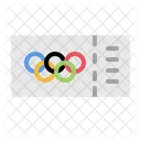 Olympics Ticket Icon