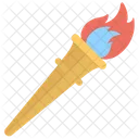 Olympics Torch Flame Icon