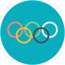 Olympique Anneau Logo Icône