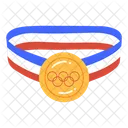 Olympische Goldmedaille  Symbol