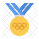 Olympische Medaille Symbol